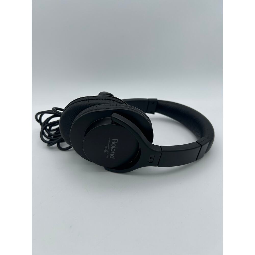 Roland RH-5 Monitor Headphones Wired Studio Over Ear Tested Working